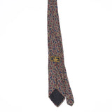 Back Back of Vintage 1990's Fendi Paisley Patterned Tie
