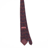 Back Back of Vintage 1990's Tie Rack Charleston Abstract Patterned Tie