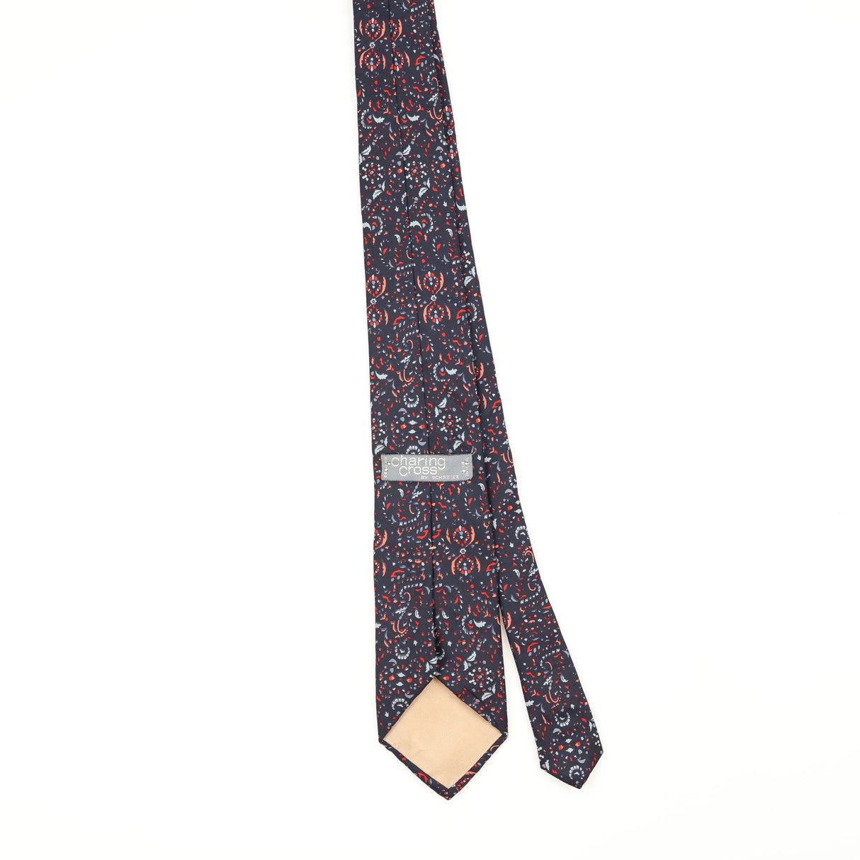 Back Back of Vintage 1990's Charing Cross Abstract Patterned Tie