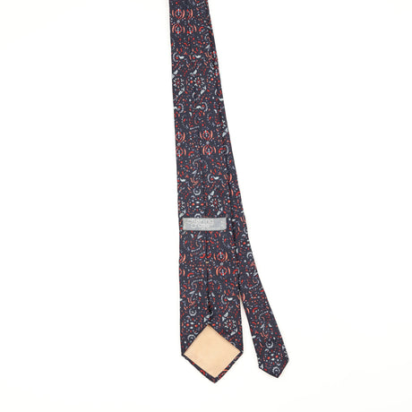 Back Back of Vintage 1990's Charing Cross Abstract Patterned Tie