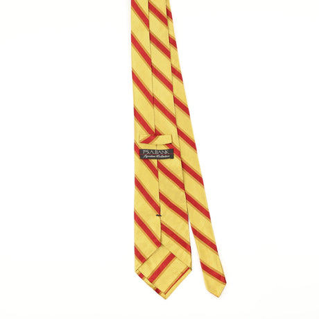 Back of Vintage 1990's Jos. A. Bank Striped Patterned Tie