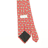 Back Detail of Vintage 1990's Geometric Patterned Tie