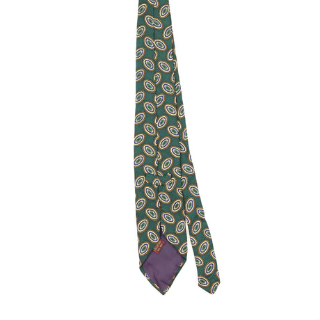 Back Back of Vintage 1990's Geometric Patterned Tie