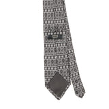 Back Back Detail of Vintage Haggar Geometric Patterned Tie