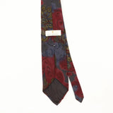 Back Back Detail of Vintage 1990's Bill Blass Floral Patterned Tie