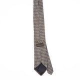 Back Back of Vintage 1990's Ferrell Reed Geometric Patterned Tie
