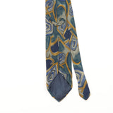 Back Detail of Vintage 1990's Geoffrey Beene Abstract Patterned Tie