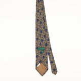 Back of Vintage 1980's Polka Dot Patterned Tie