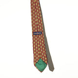 Back Back of Vintage 1990's Tommy Hilfiger Geometric Patterned Tie