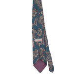 Back Back of Vintage 1990's Paisley Patterned Tie