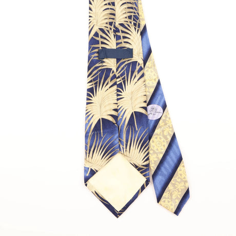 Back Detail of Vintage Floral Patterned Tie