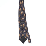 Back Back of Vintage 1990's Diamonds Geometric Patterned Tie