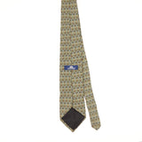 Back of Vintage 1990's Stafford Geometric Patterned Tie