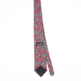 Back Back of Vintage 1990's Paisley Patterned Tie