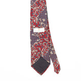 Back Back Detail of Vintage 1990's Bill Blass Paisley Patterned Tie