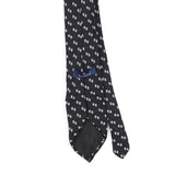 Back Back Detail of Vintage U.S. Polo Assn. Geometric Patterned Tie
