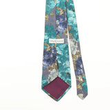 Back Detail of Vintage Oleg Cassini Floral Patterned Tie