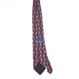 Back Back of Vintage 1990's Towncraft Geometric Patterned Tie