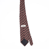 Back Back of Vintage 1990's Geometric Patterned Tie