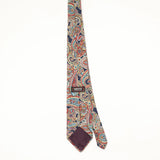 Back Back of Vintage 1990's Surrey Paisley Patterned Tie