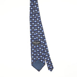 Back Back of Vintage 1990's Pierre Cardin Geometric Patterned Tie