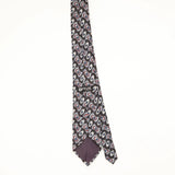 Back Back of Vintage 1990's Don Loper Geometric Patterned Tie