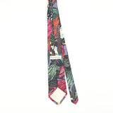 Back of Vintage 1990's Abstract Patterned Tie