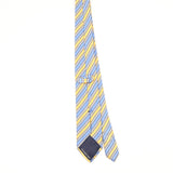 Back Back of Vintage 1990's Ermenegildo Zegna Striped Patterned Tie