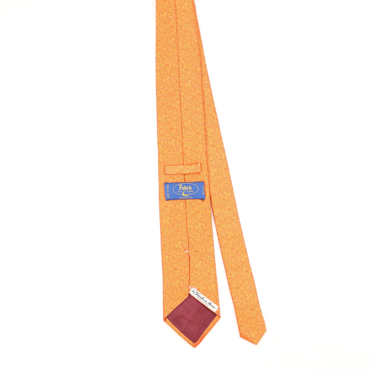 Back of Vintage 1990's Plain Patterned Tie