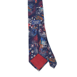 Back Back Detail of Vintage 1990's Abstract Patterned Tie