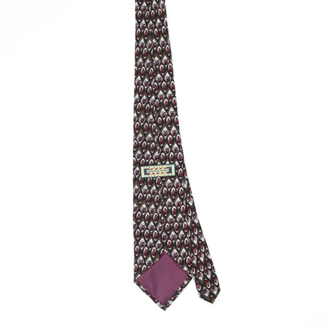 Back Back of Vintage 1990's Geometric Patterned Tie