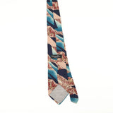 Back of Vintage 1990's Christian Dior Abstract Patterned Tie