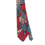 Back Back Detail of Vintage 1990's Abstract Patterned Tie