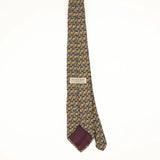 Back Back of Vintage 1990's Geometric Patterned Tie