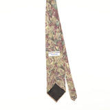 Back of Vintage Floral Patterned Tie