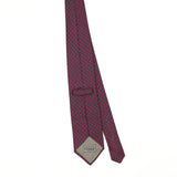 Back Back of Vintage 1990's Gianfranco Ferré Geometric Patterned Tie