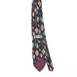 Back of Vintage 1990's Geometric Patterned Tie
