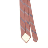Back Detail of Vintage 1990's Christian Dior Striped Patterned Tie