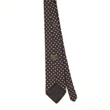 Back of Vintage 1990's Squares Geometric Patterned Tie