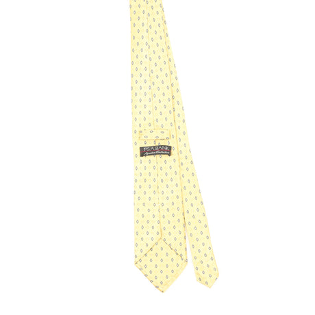 Back of Vintage Jos. A. Bank Geometric Patterned Tie