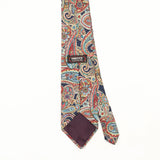 Back Back Detail of Vintage 1990's Surrey Paisley Patterned Tie