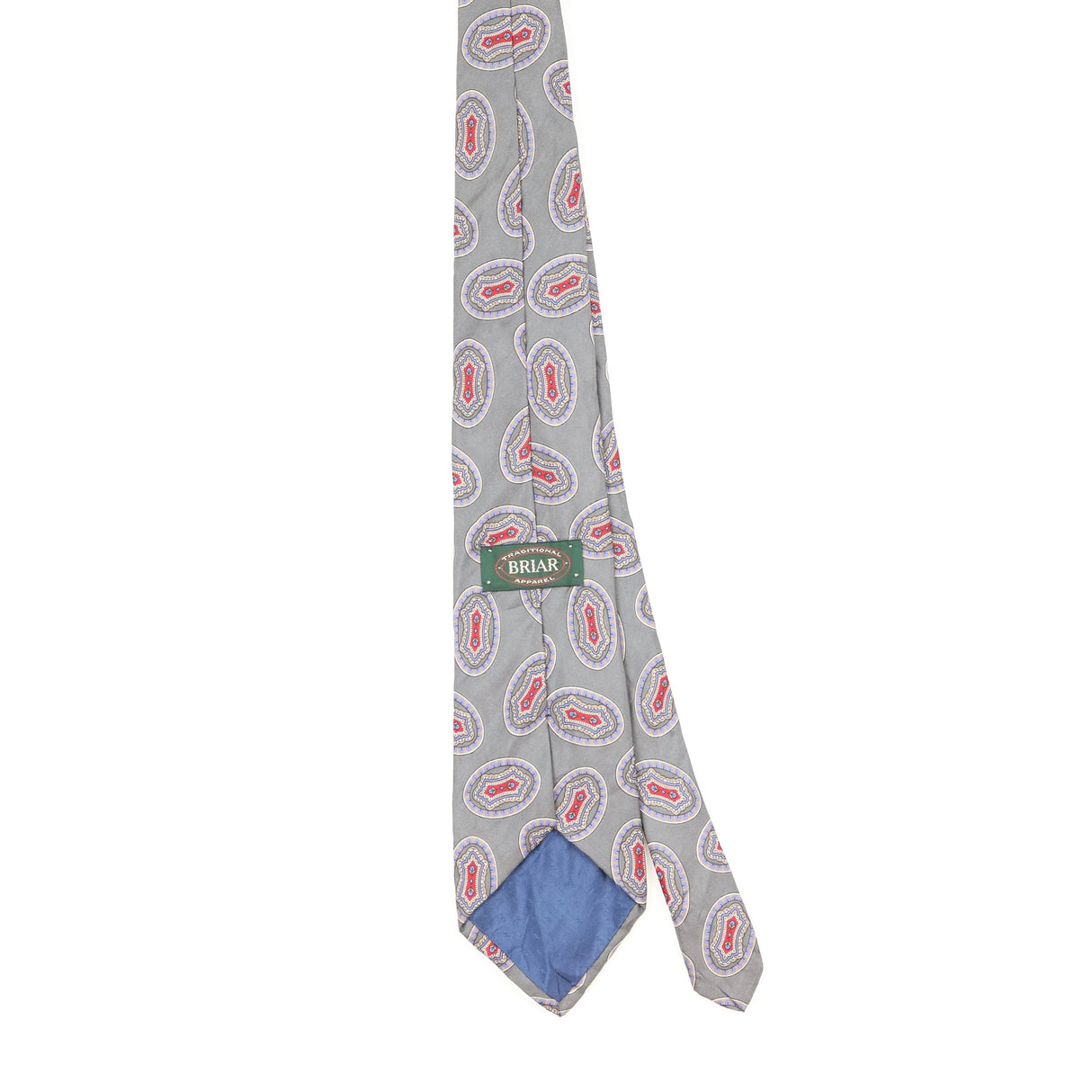 Back Back of Vintage 1990's Geometric Patterned Tie