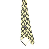 Back Back of Vintage 1980's Nina Ricci Geometric Patterned Tie