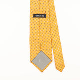 Back Detail of Vintage 1990's Cerruti 1881 Polka Dot Patterned Tie