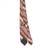 Back Back of Vintage 1980's Wembley Striped Patterned Tie