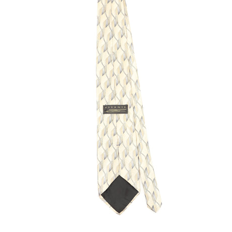 Back Back of Vintage 1990's Geometric Patterned Tie