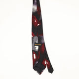Back Back of Vintage 1990's Abstract Patterned Tie