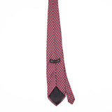 Back Back of Vintage Jos. A. Bank Foulard Geometric Patterned Tie