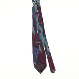Back Back of Vintage 1990's Karl Lagerfeld Abstract Patterned Tie