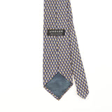 Back Detail of Vintage 1990's Jaeger Geometric Patterned Tie